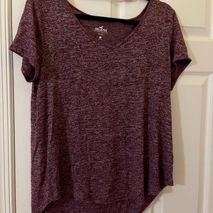 Maroon hollister top